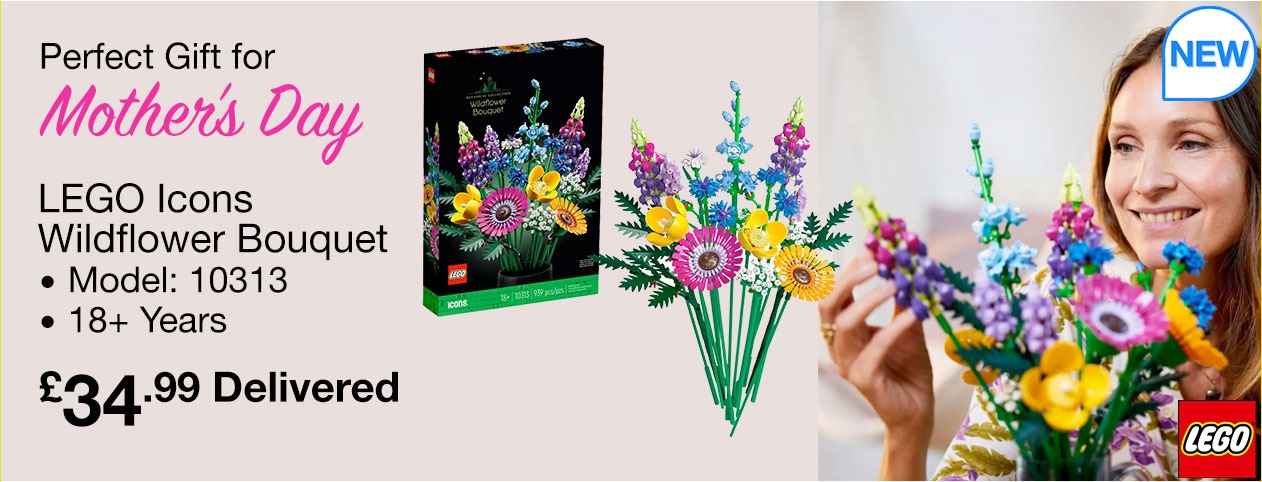 lego mothers day wildflower bouquet