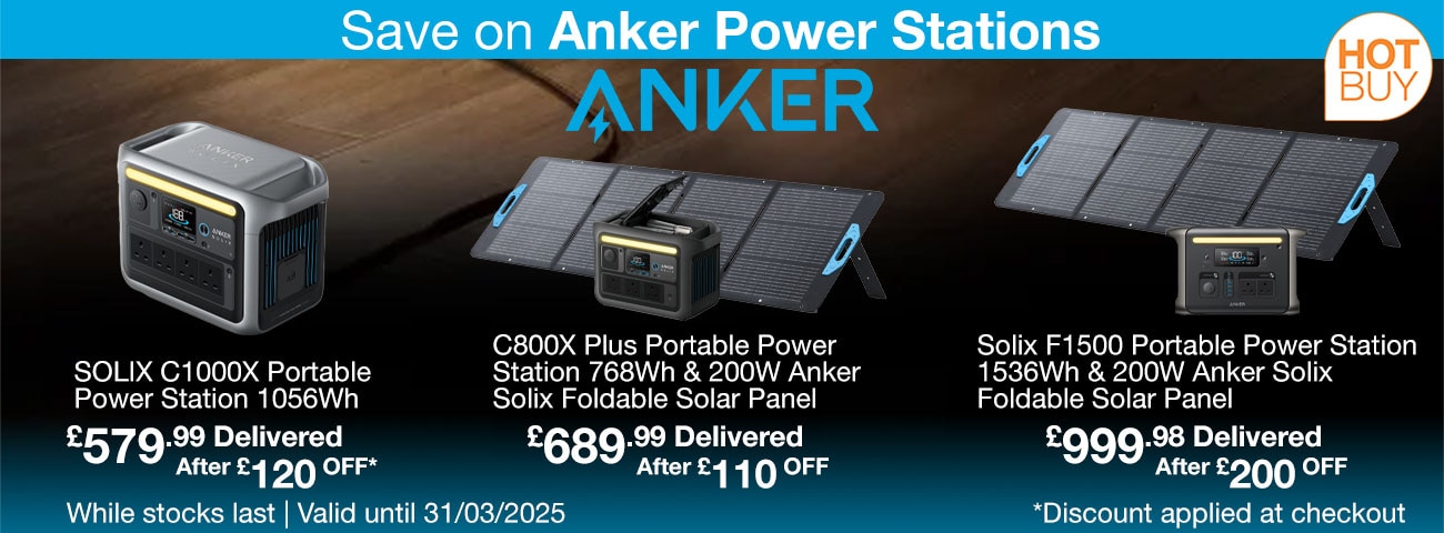 Save on Anker Power Stations