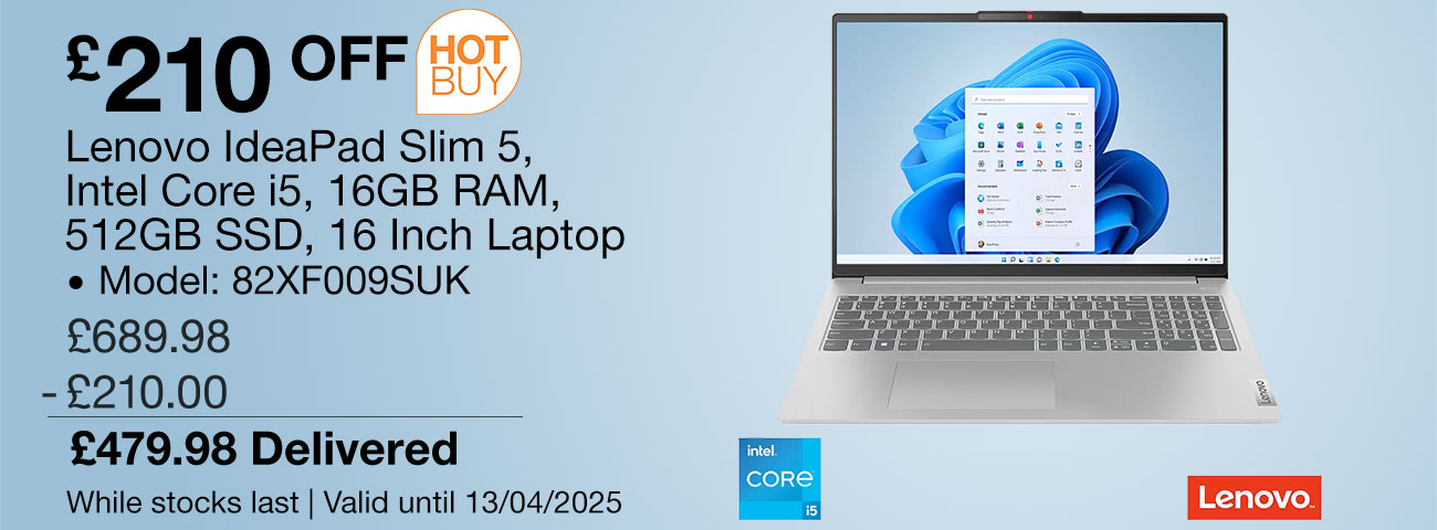 lenovo ideapad slim 5 16 inch laptop