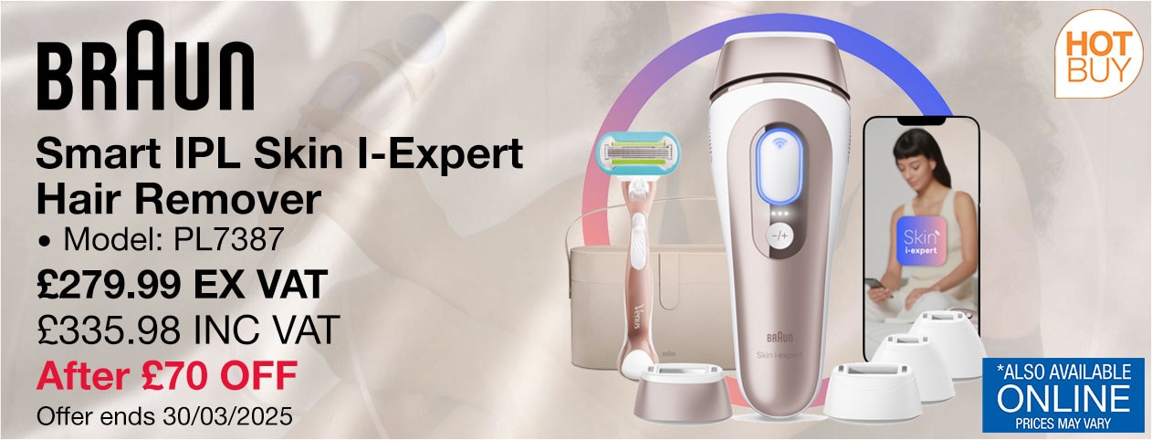 Braun Smart IPL Skin I-Expert Hair Remover