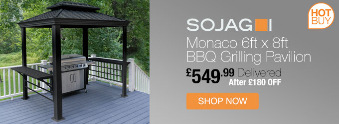 Sojag Monaco 6x8ft BBQ Pavilion