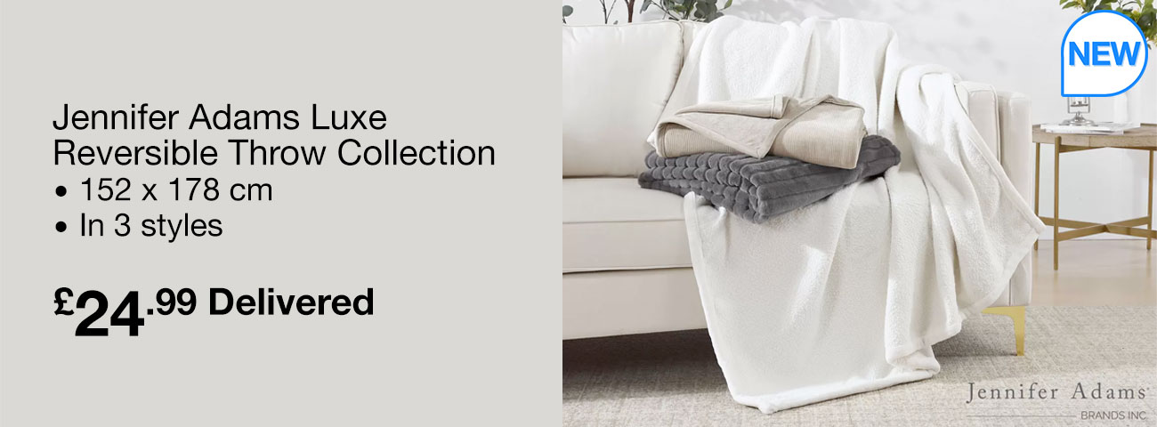 jennifer adams luxe reversible throw
