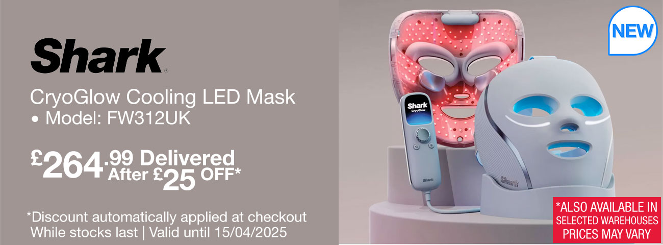 shark cryoglow cooling led mask
