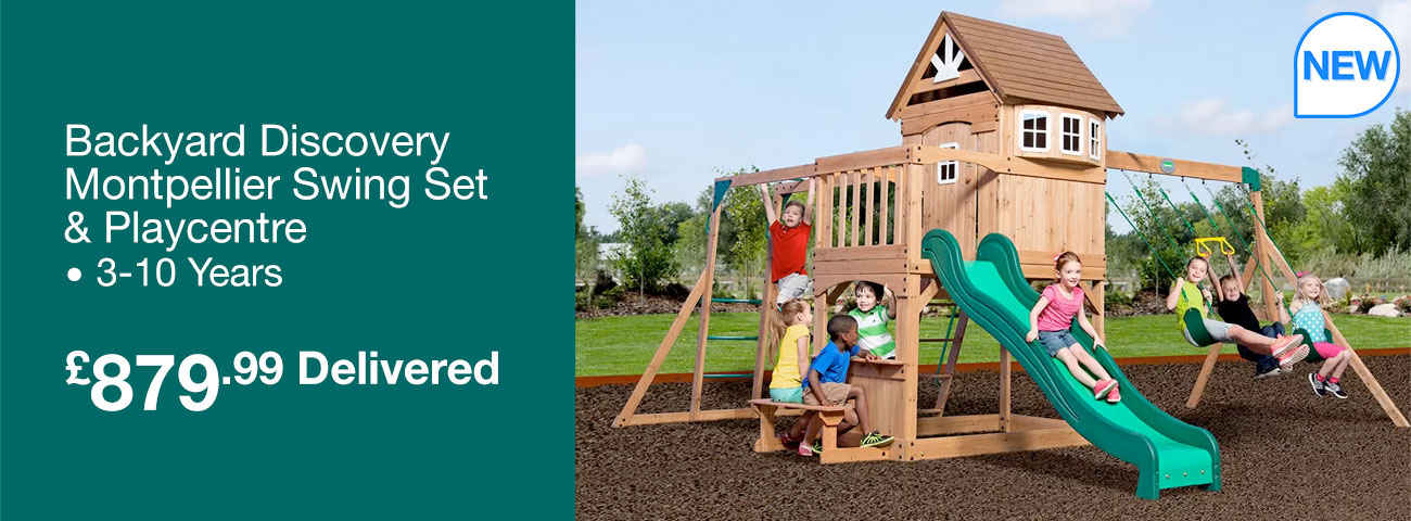 backyard discovery montpellier swing set