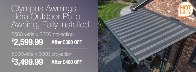 Olympus Awnings Hera Outdoor Patio Awning