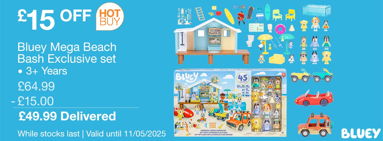 bluey mega beach set