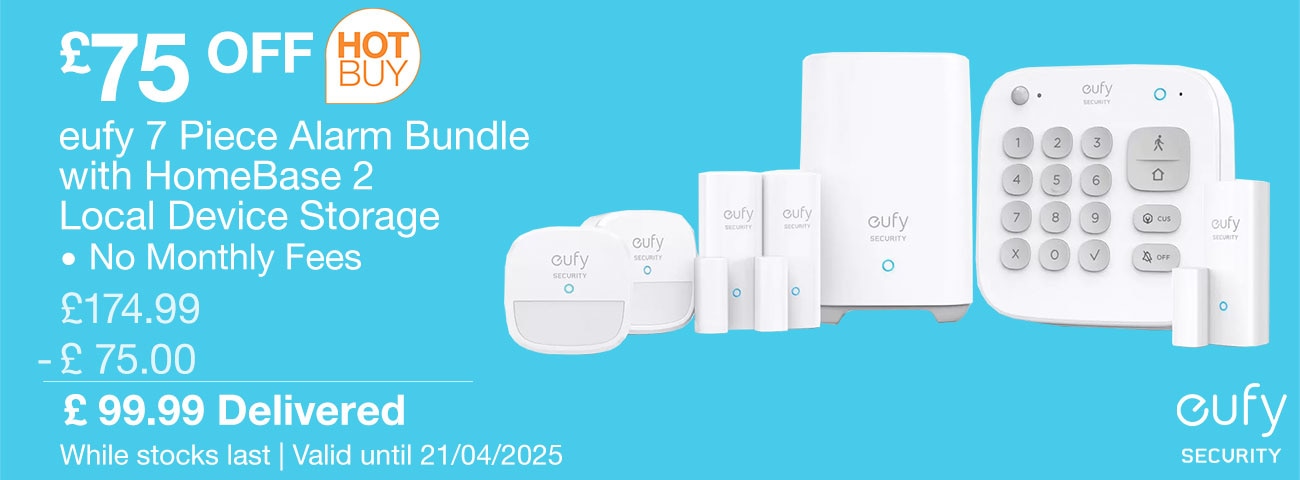 eufy 7 piece alarm bundle
