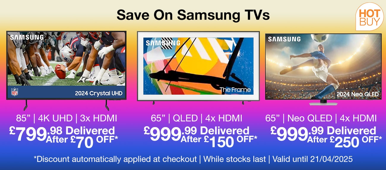 save on samsung tvs