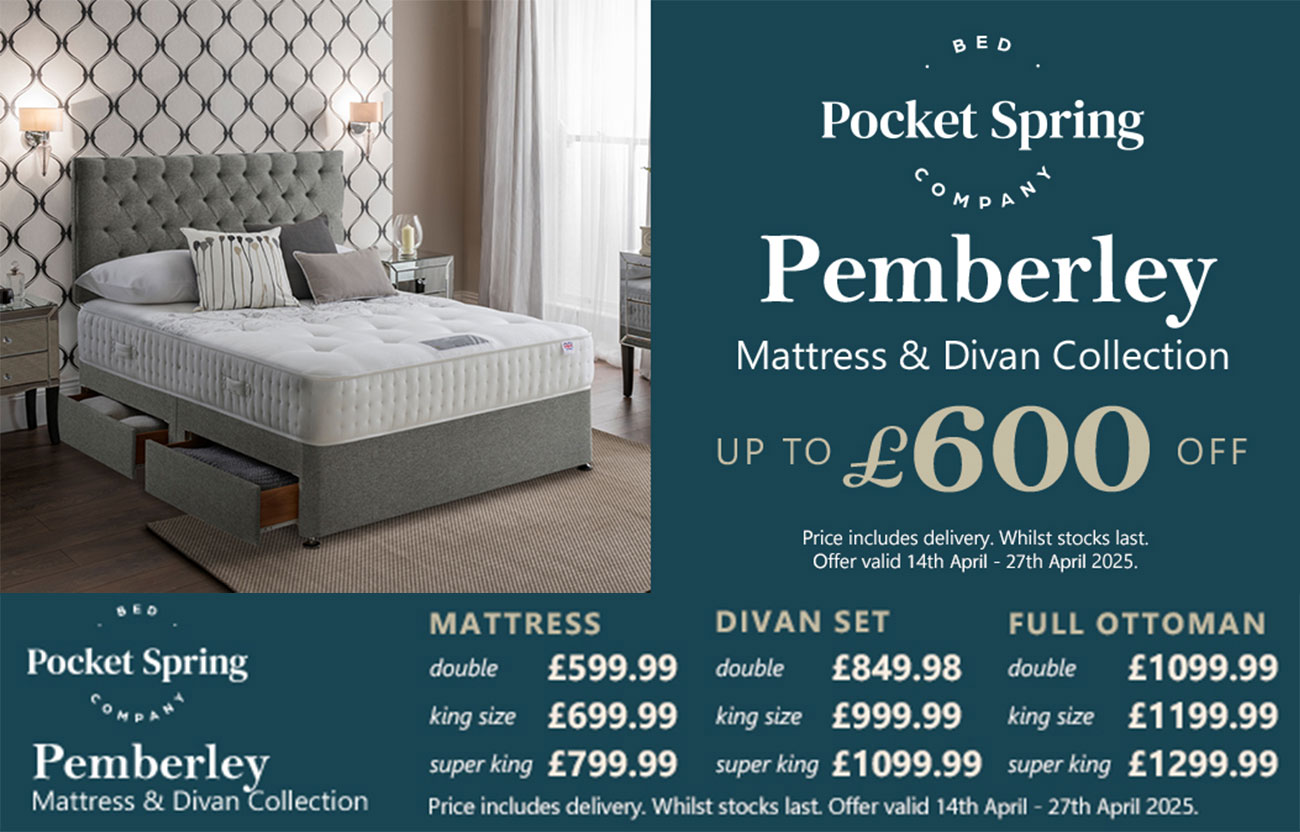 pocket spring pemberley mattresses
