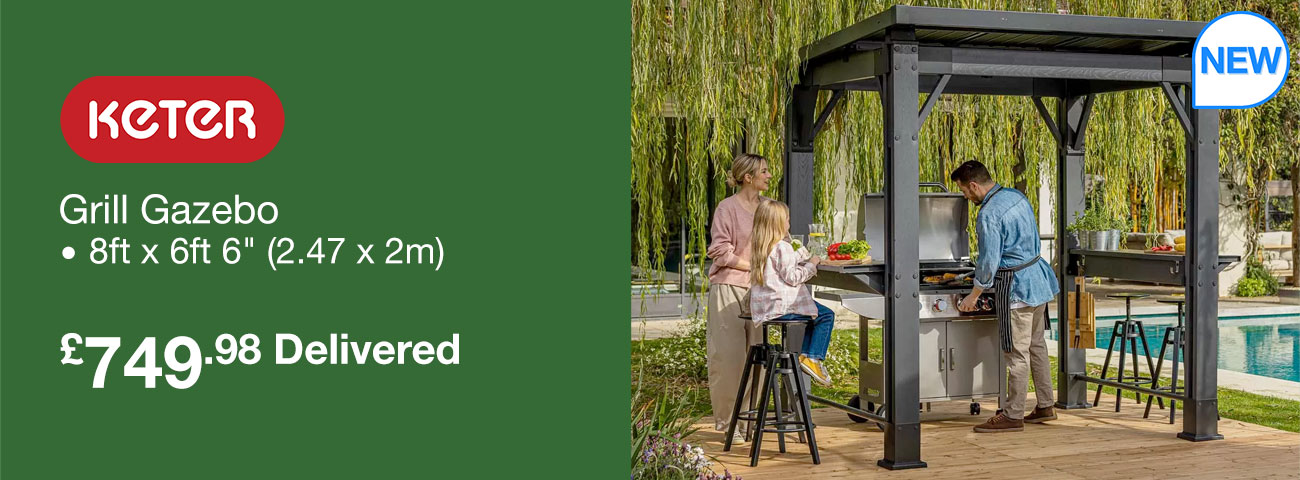 keter grill gazebo