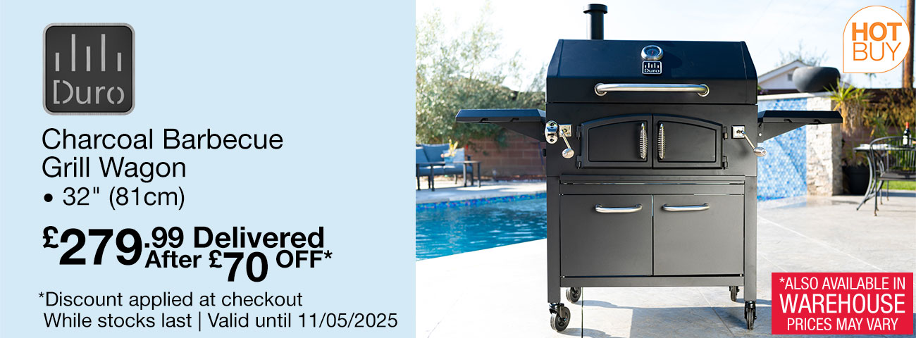 duro charcoal bbq