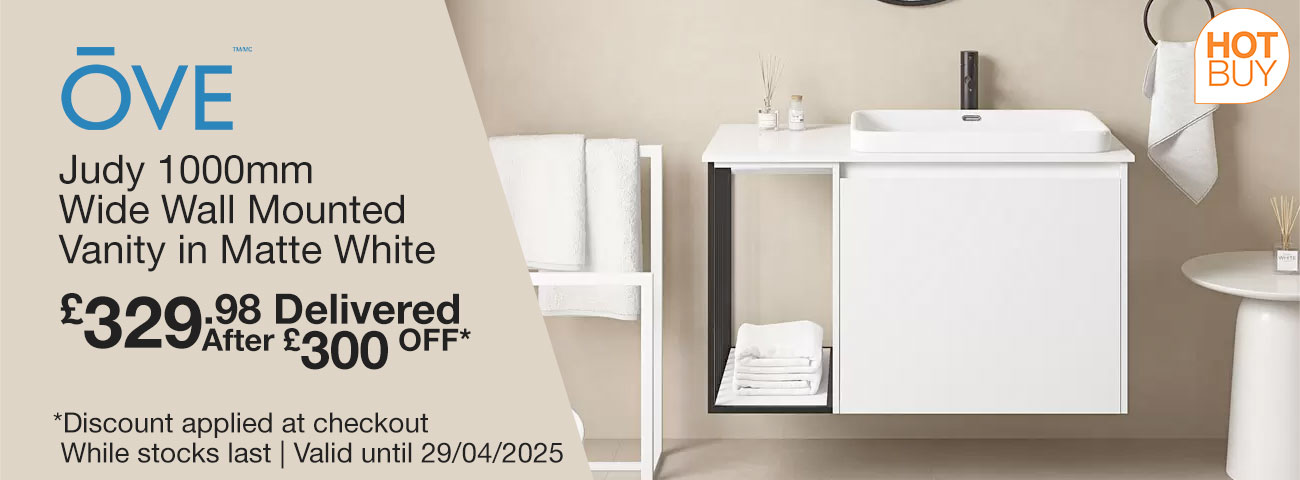 ove judy wide wall mounted vanity