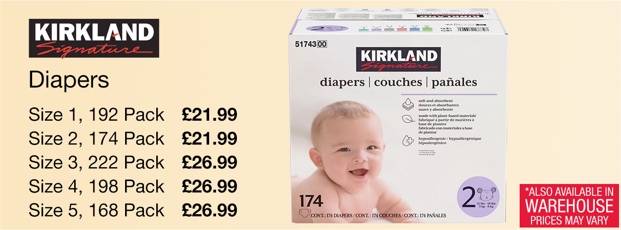 kirkland signature diapers