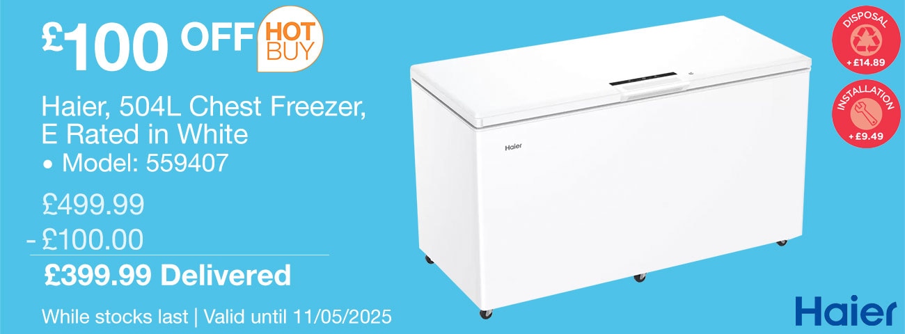 haier chest freezer