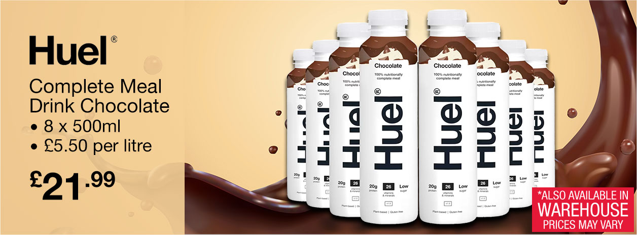 huel complete meal drink chocolate