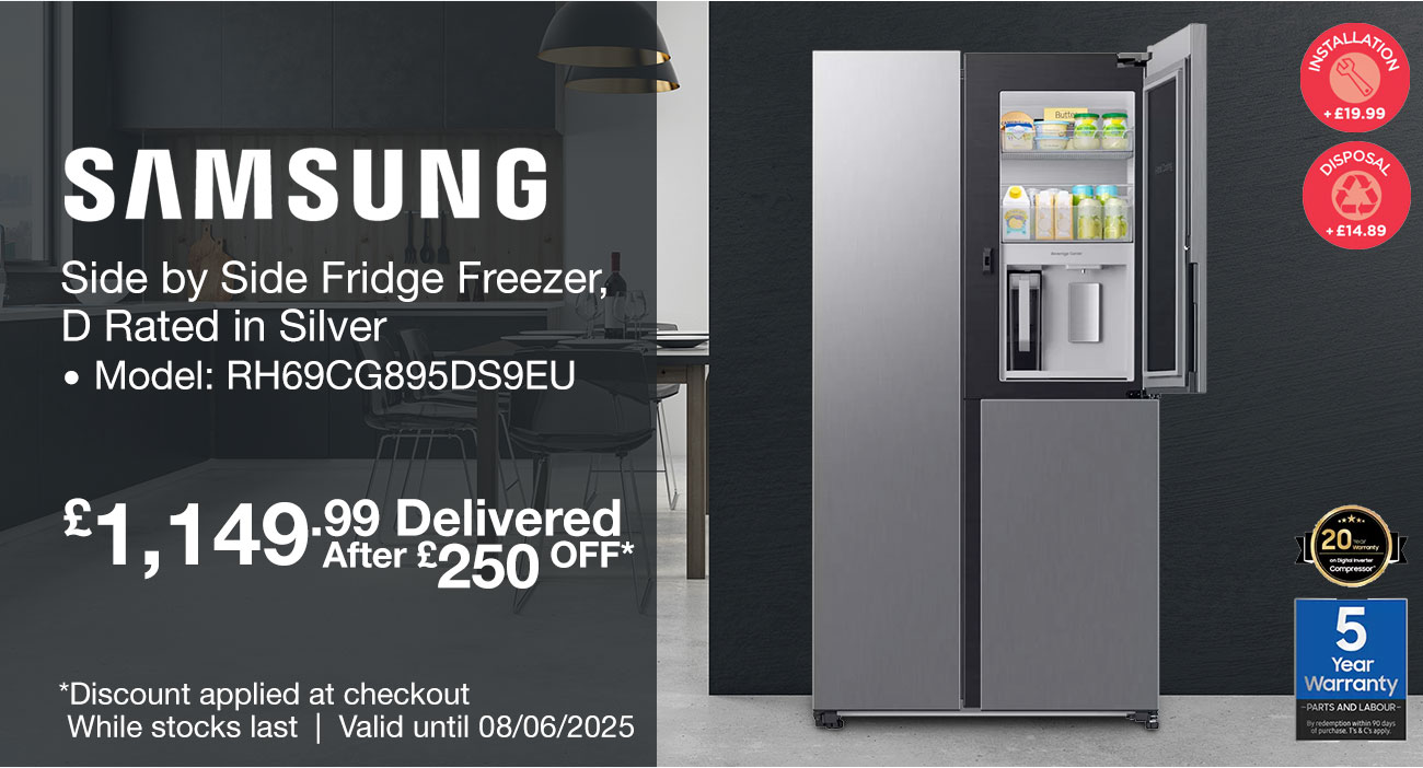 samsung side by side fridge freezer