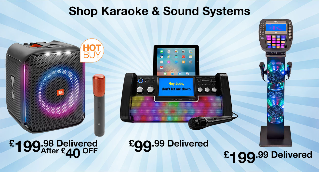shop karaoke & sound systems