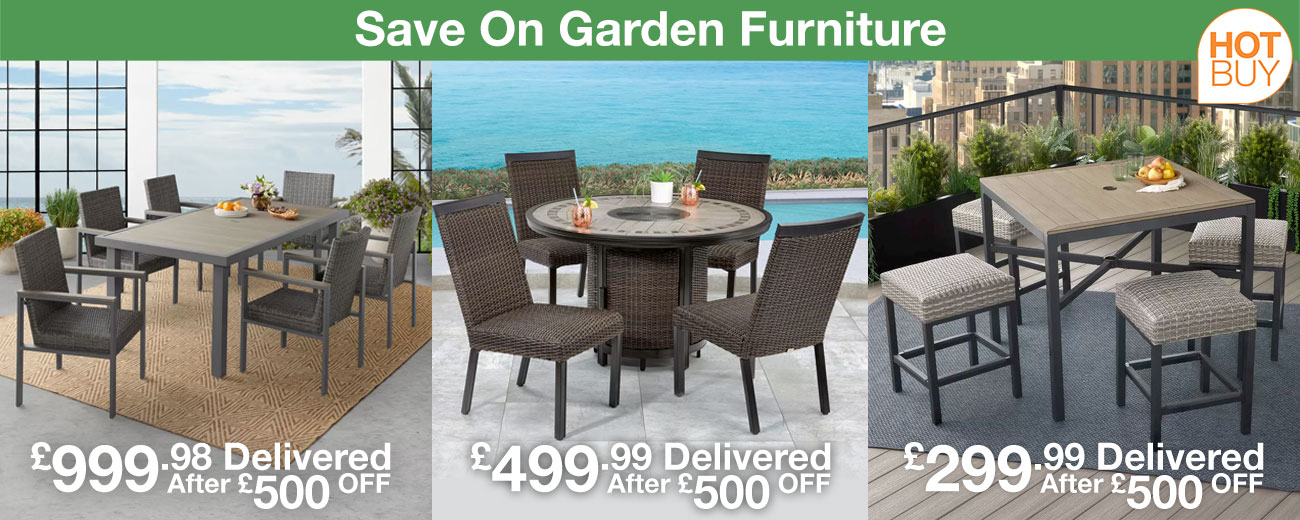 save on garden furniture