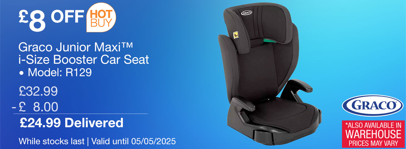 graco junior maxi booster car seat