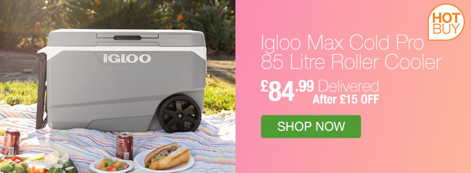 Igloo Max Cold Pro 85 Litre Roller Cooler