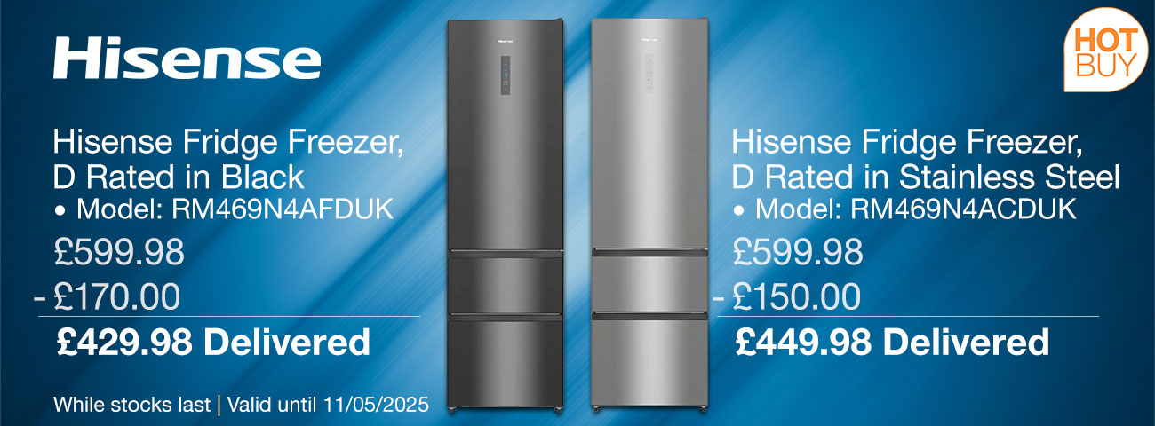 hisense fridge freezer