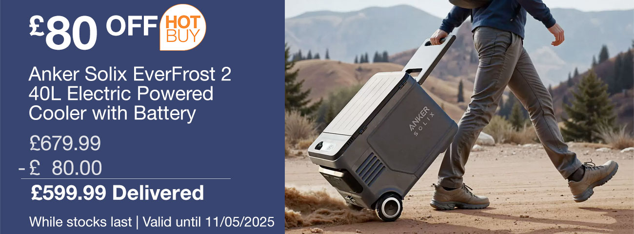 anker solix everfrost 2 40l electric powered cooler