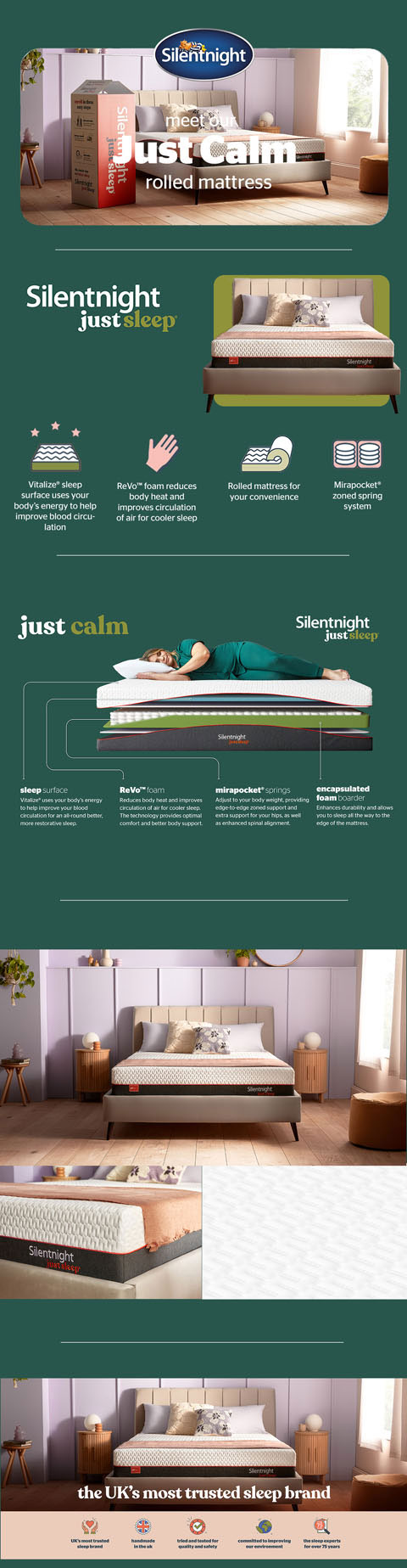 Silentnight Just Calm Mattress