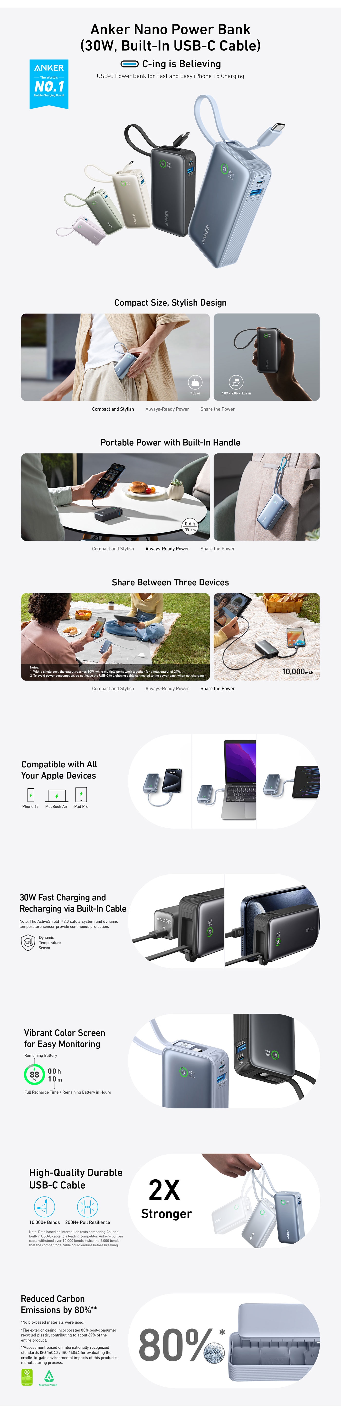 Anker Nano 10k Power Bank