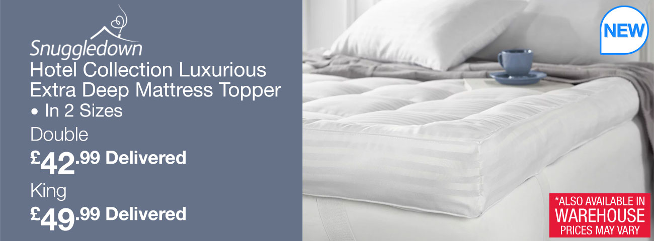 Snuggledown Hotel Collection Mattress Topper