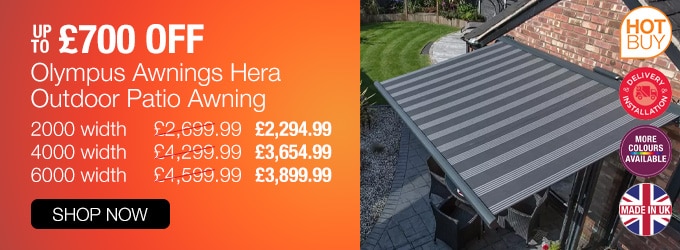 Olympus Awnings Hera  Outdoor Patio Awning
