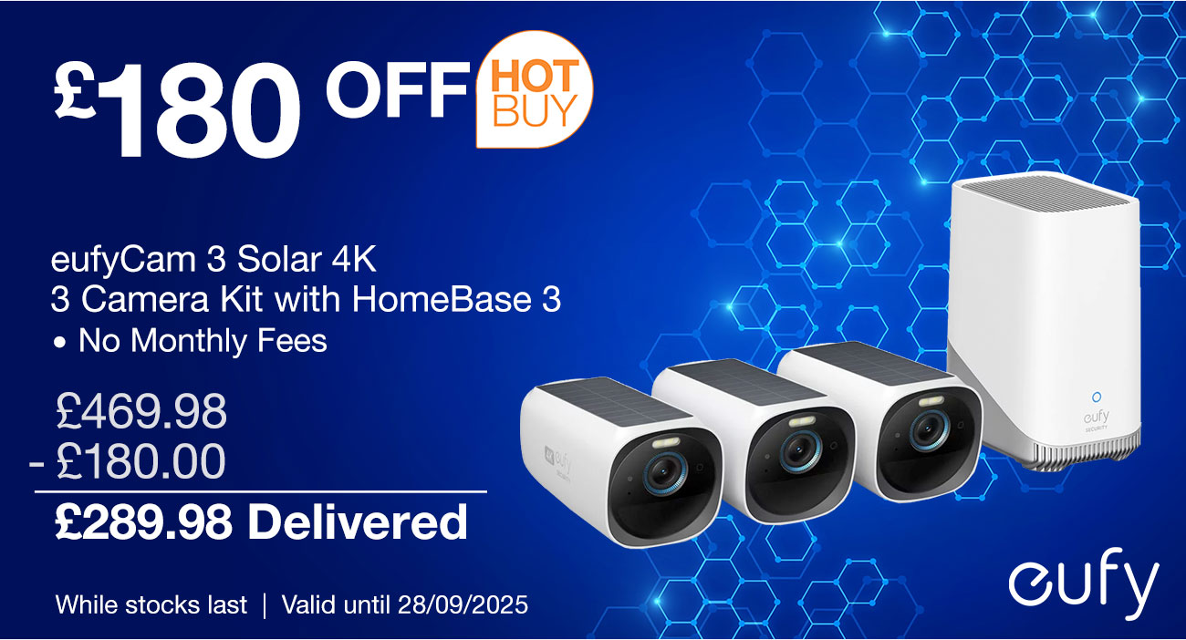 eufycam 3 solar 4k 3 camera kit