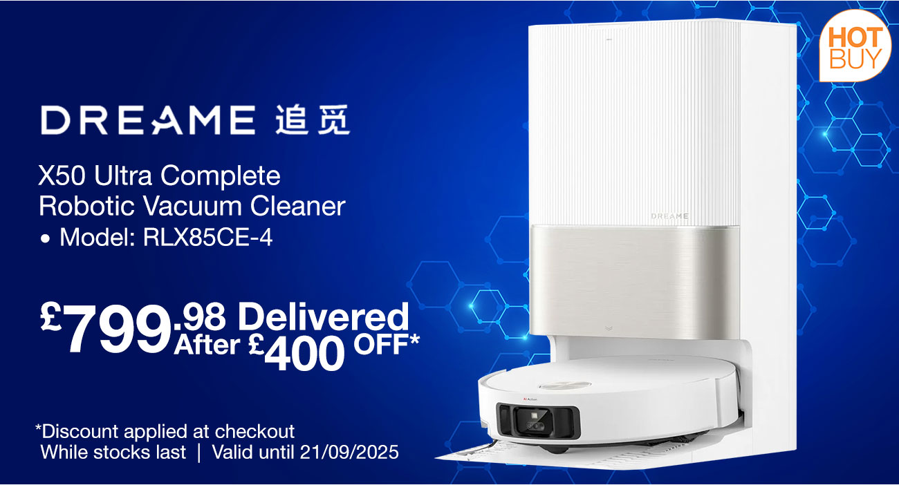 Dreame X50 Ultra Complete Robotic Vacuum Cleaner