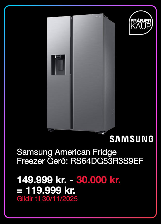 Samsung American Fridge Freezer Ger&eth;: RS64DG53R3S9EF