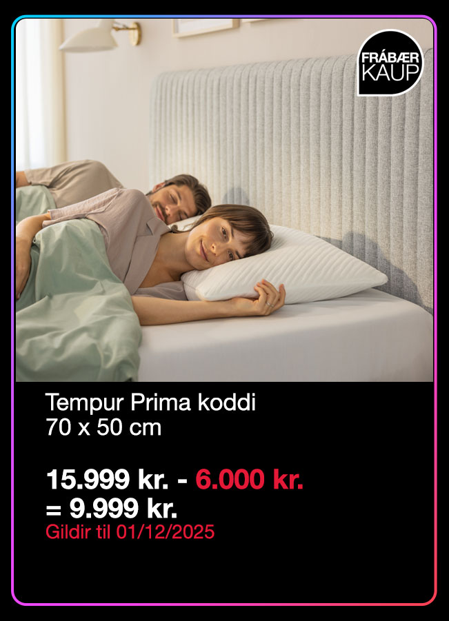 Tempur Prima koddi 70 x 50 cm