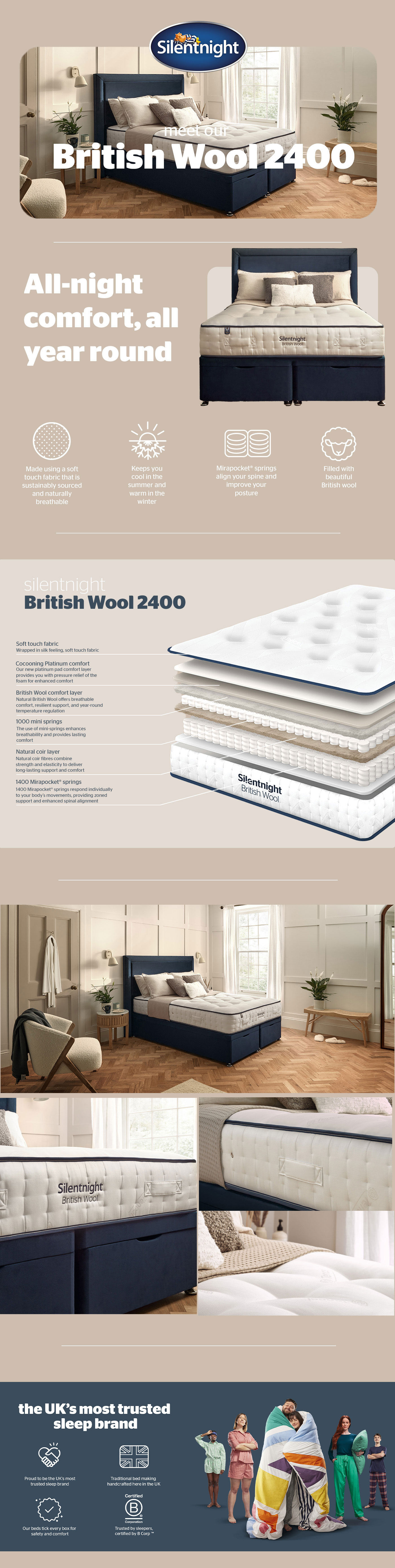 Silent Night British Wool 2400