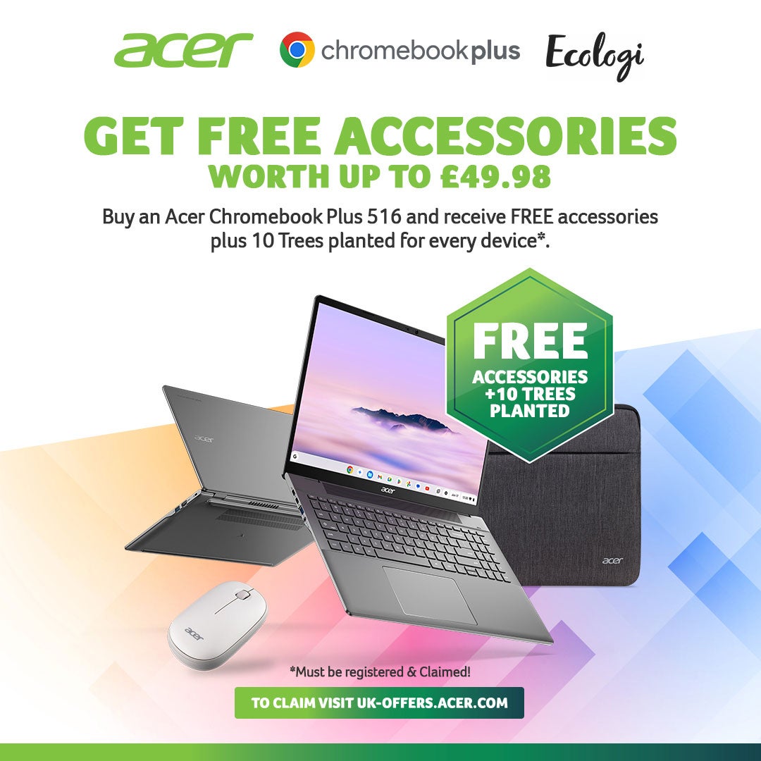 Acer Chromebook Plus Free Accessories