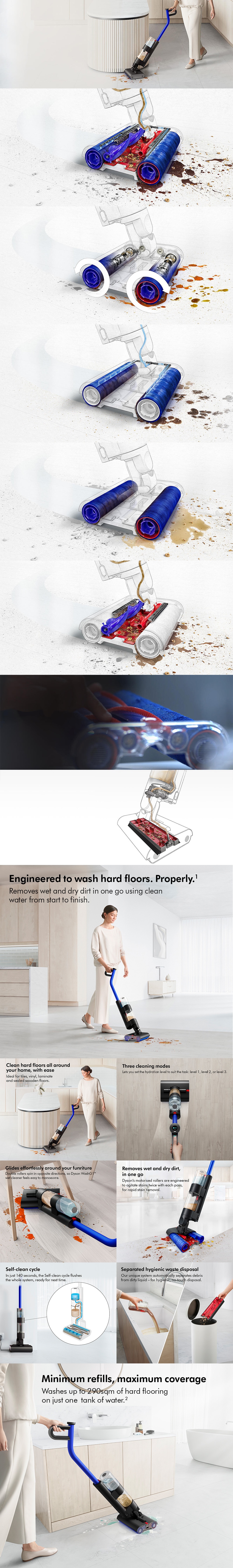 Dyson WashG1 Wet Hard Floor Cleaner