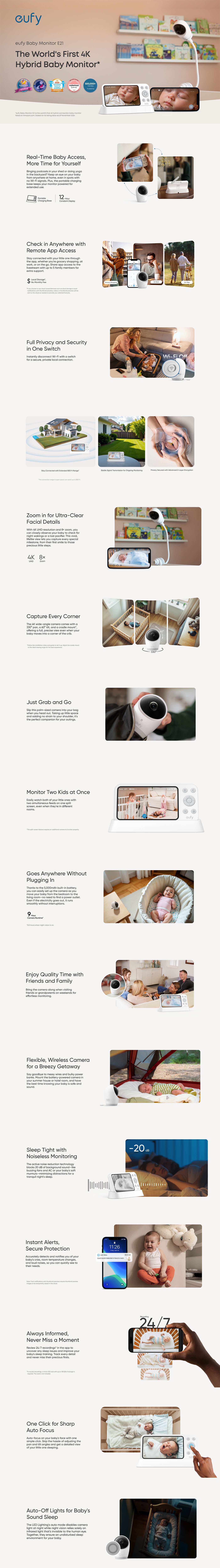 eufy E21 Baby Monitor