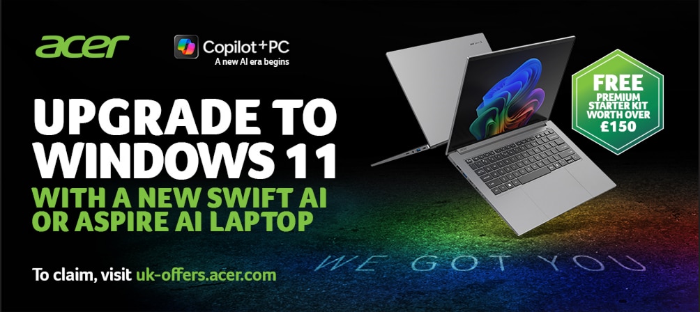Acer Aspire 14 AI Laptop.
