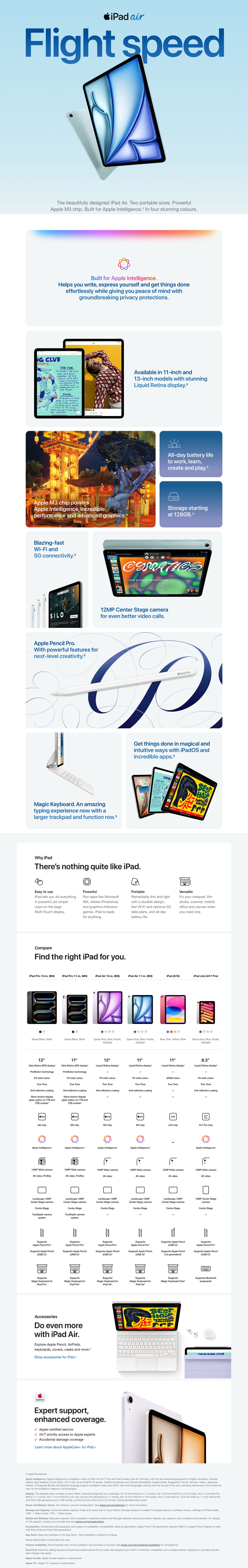 Apple iPad Air M3. learn more
