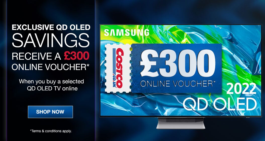 Exclusive QD OLED Savings
