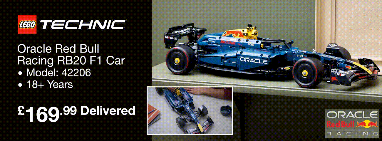 LEGO redbull racing car