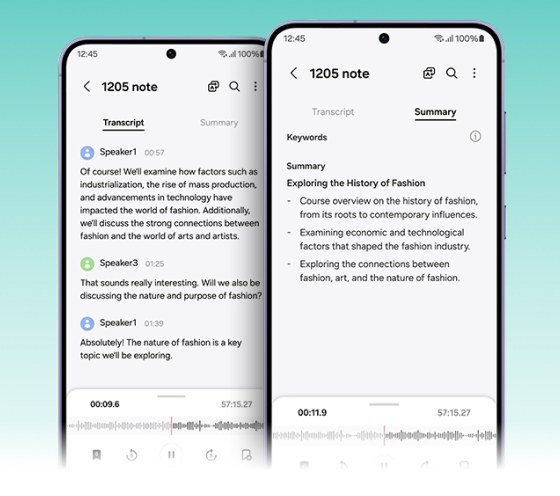A screenshot of a large block of text being summarised by Note Assist.