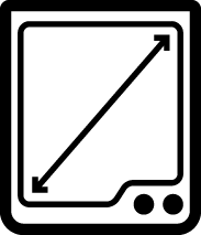 icon of Flex Window with arrows indicating how large it is