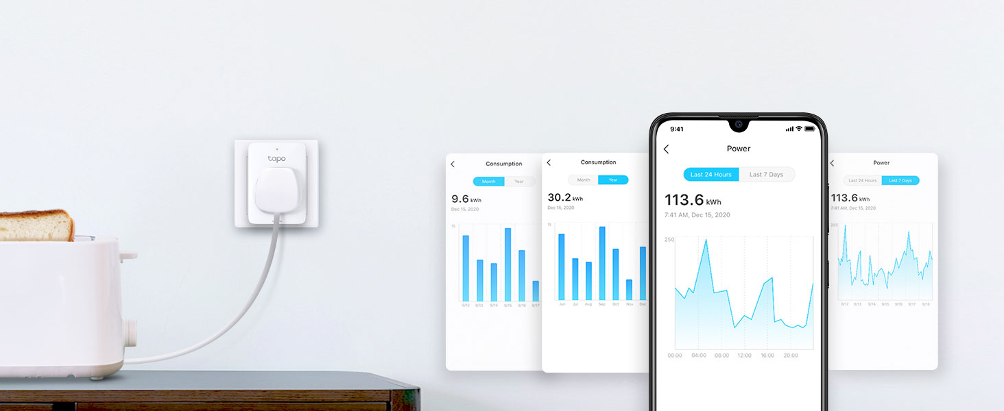TP Smart Wi-Fi Socket Bnr-2