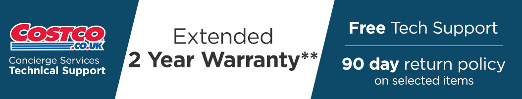 Extended 2 Year Warranty** on Computers, Tablets, Major Appliances/ White Goods* Cameras and Camcorders