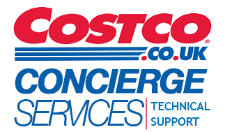 Costco.co.uk concierge services technical support
