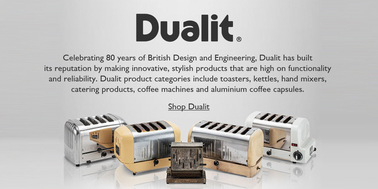 Dualit 80 years celebration. Shop Now