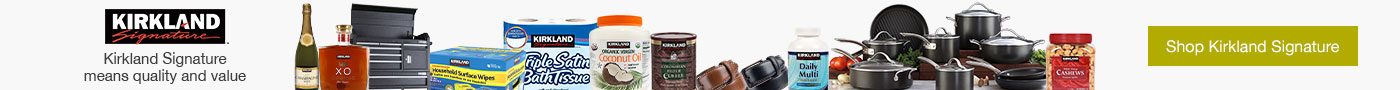 Kirkland Signature Means Quality and Value