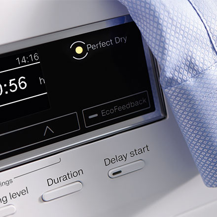 Miele Laundry - Precise drying thanks to mineral sensors